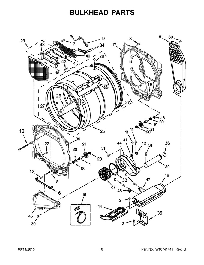 Diagram for YMEDB835DW0