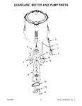 Diagram for 05 - Gearcase, Motor And Pump Parts