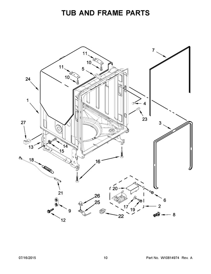 Diagram for JDB9000CWP2