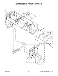 Diagram for 11 - Dispenser Front Parts