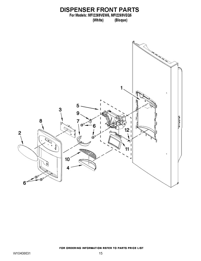 Diagram for MFI2269VEW5