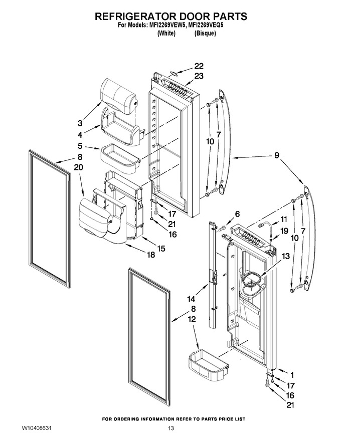 Diagram for MFI2269VEW5