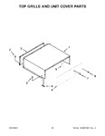 Diagram for 11 - Top Grille And Unit Cover Parts