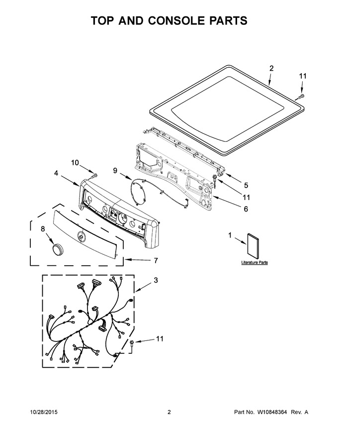 Diagram for MED7100DC1