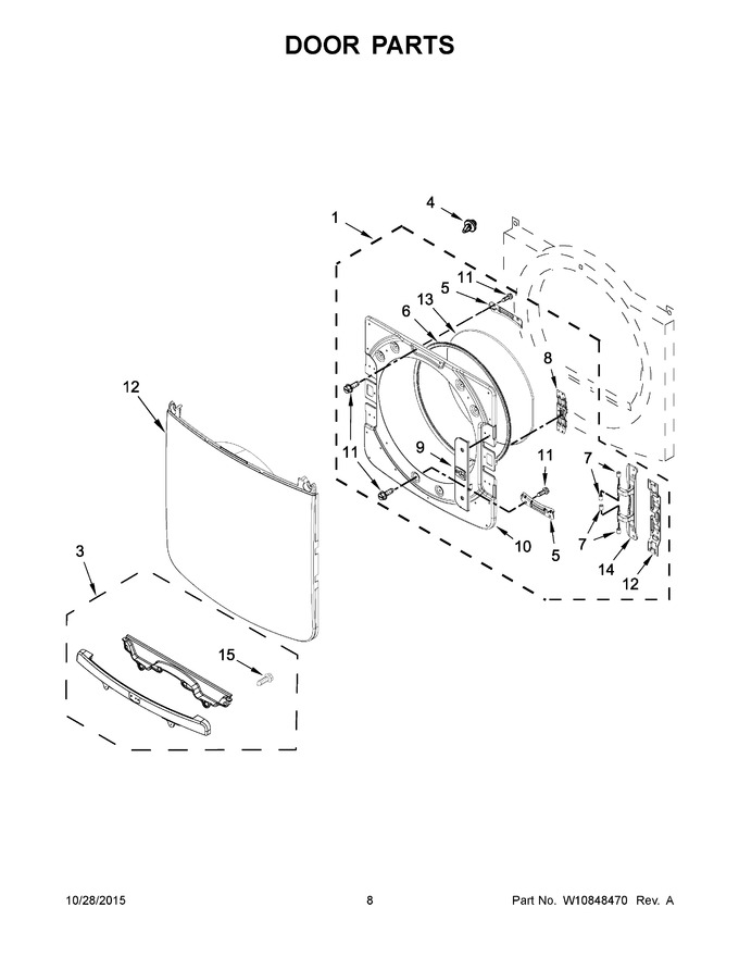 Diagram for MED8100DW1