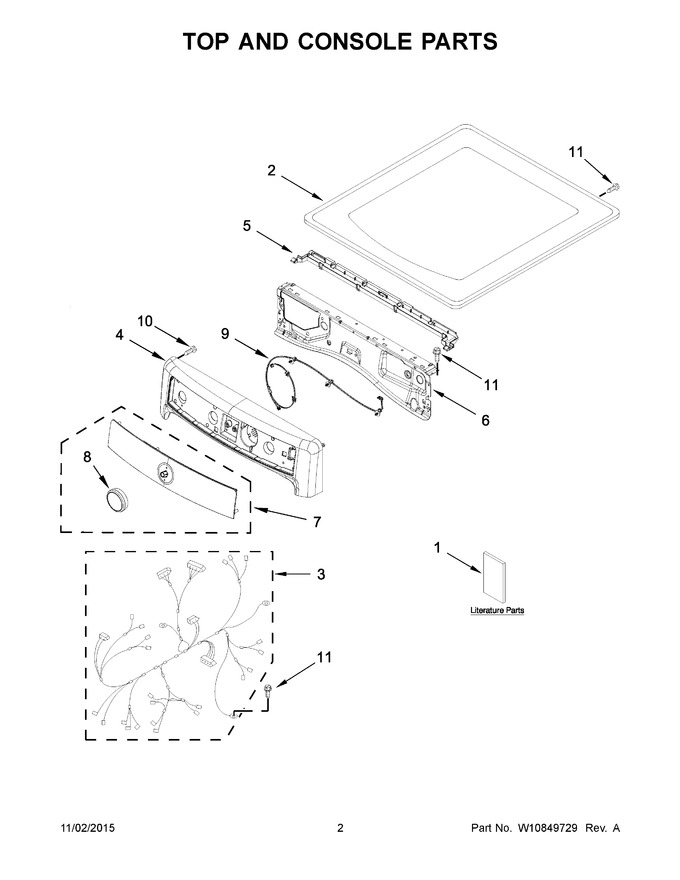 Diagram for MGD7100DC1