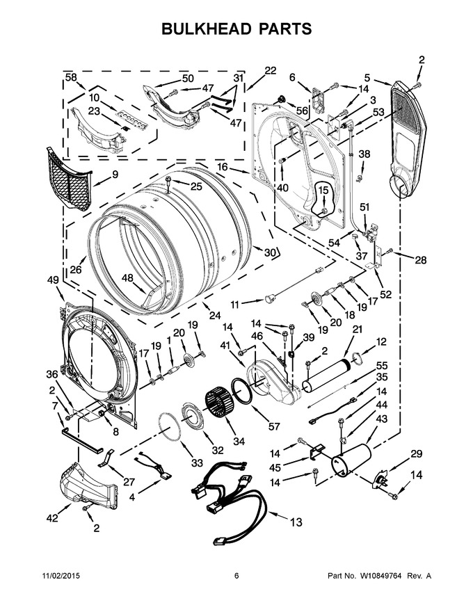 Diagram for MGD8100DW1