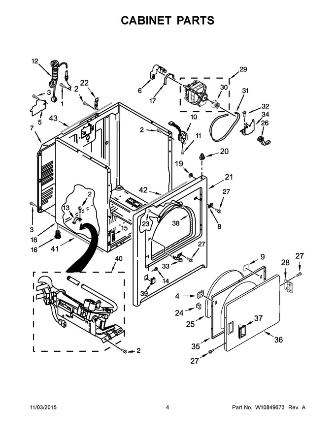 Diagram for MGDC555DW2