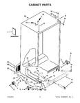 Diagram for 02 - Cabinet Parts