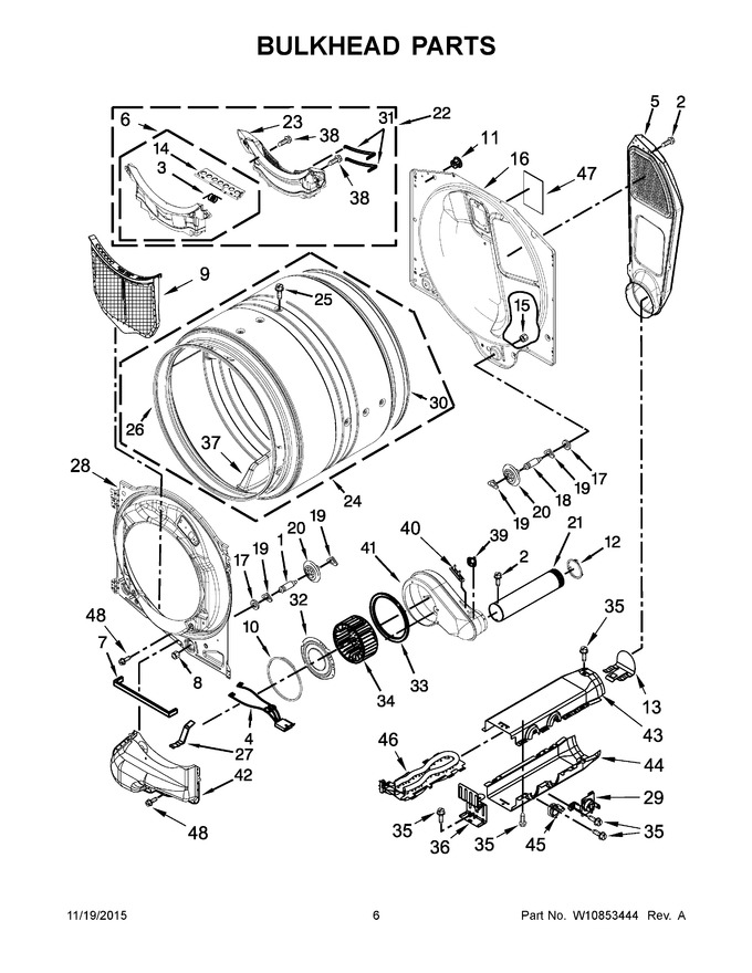 Diagram for YMED3100DW1
