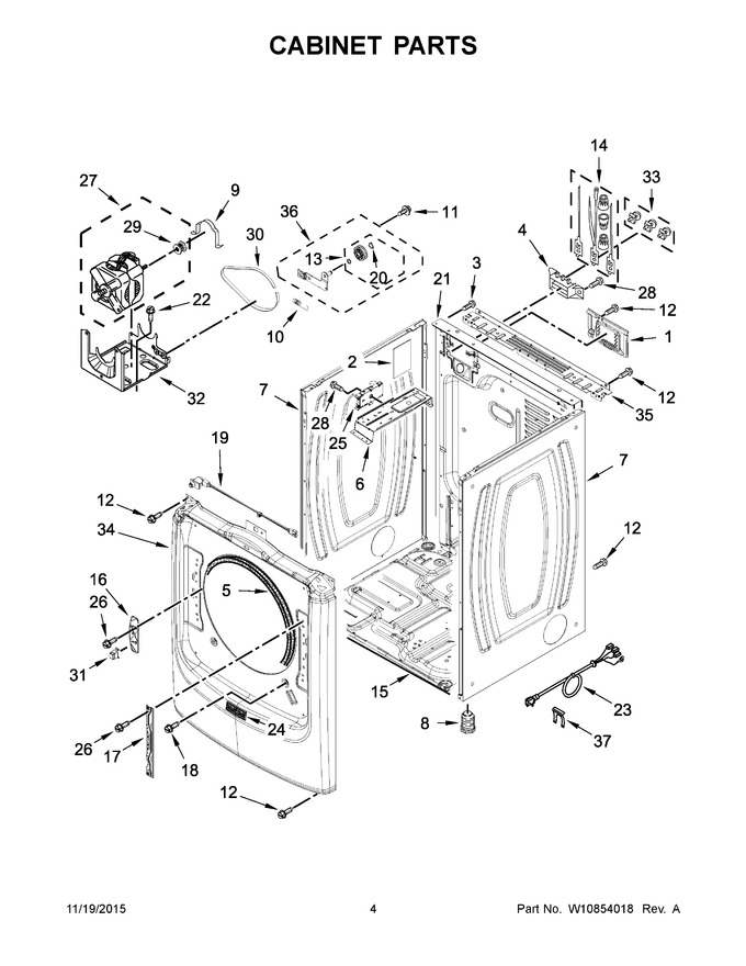 Diagram for YMED8100DW1