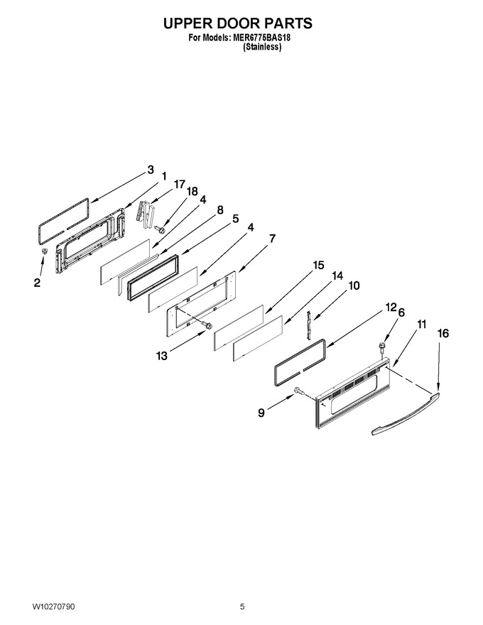 Diagram for MER6775BAS18