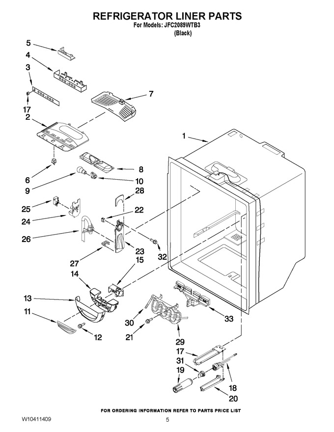 Diagram for JFC2089WTB3