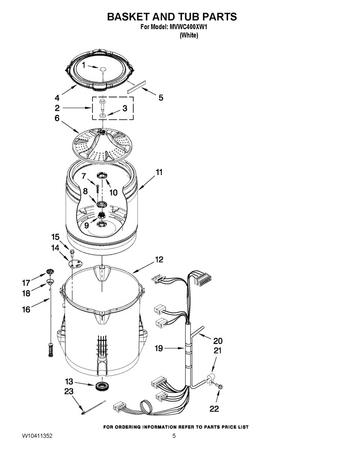 Diagram for MVWC400XW1