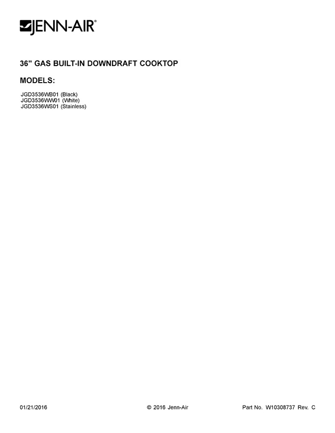 Diagram for JGD3536WS01