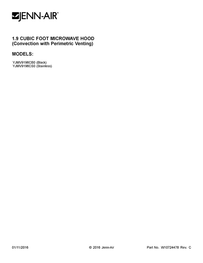 Diagram for YJMV9196CB0