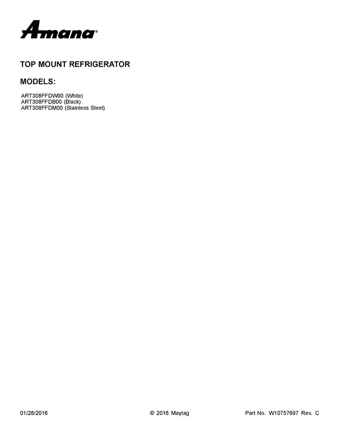 Diagram for ART308FFDW00