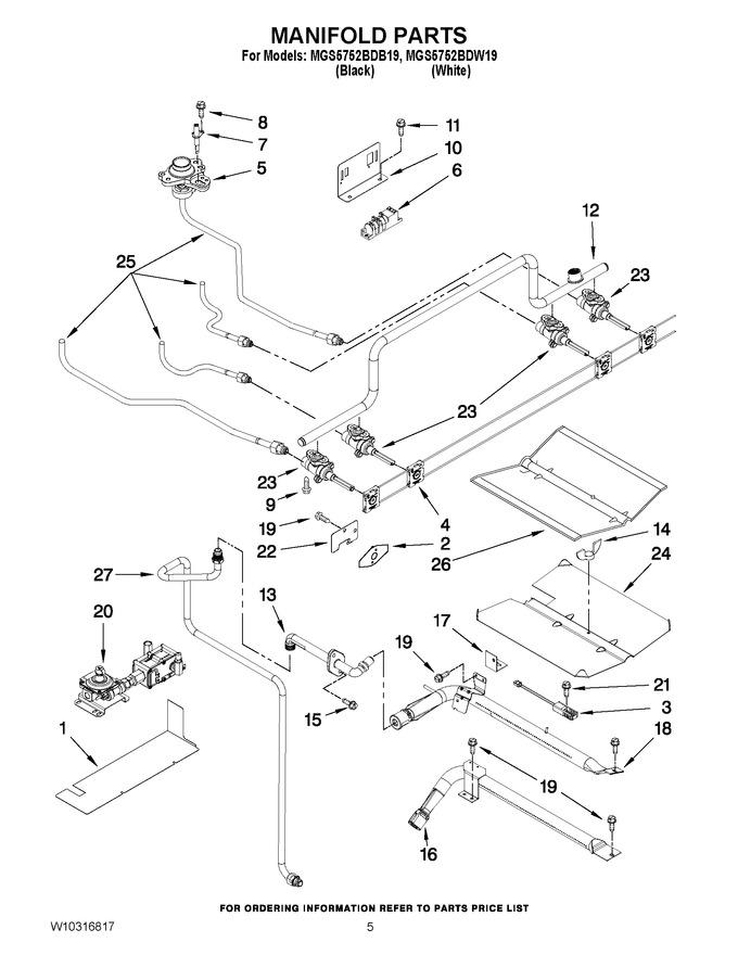 Diagram for MGS5752BDB19