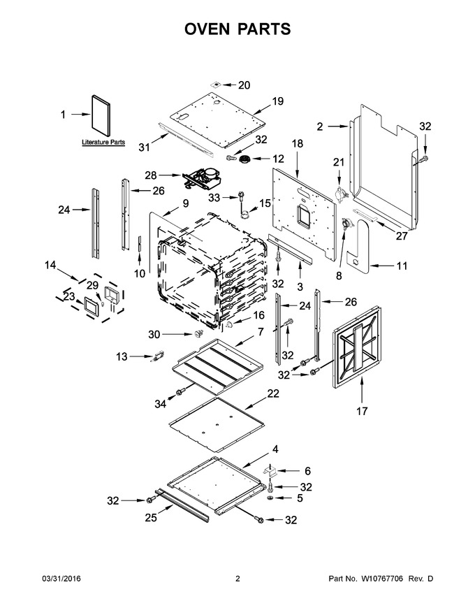 Diagram for JMW2430WP03