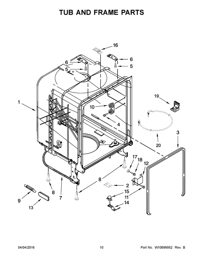Diagram for ADB1100AWW4