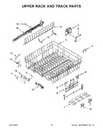 Diagram for 09 - Upper Rack And Track Parts