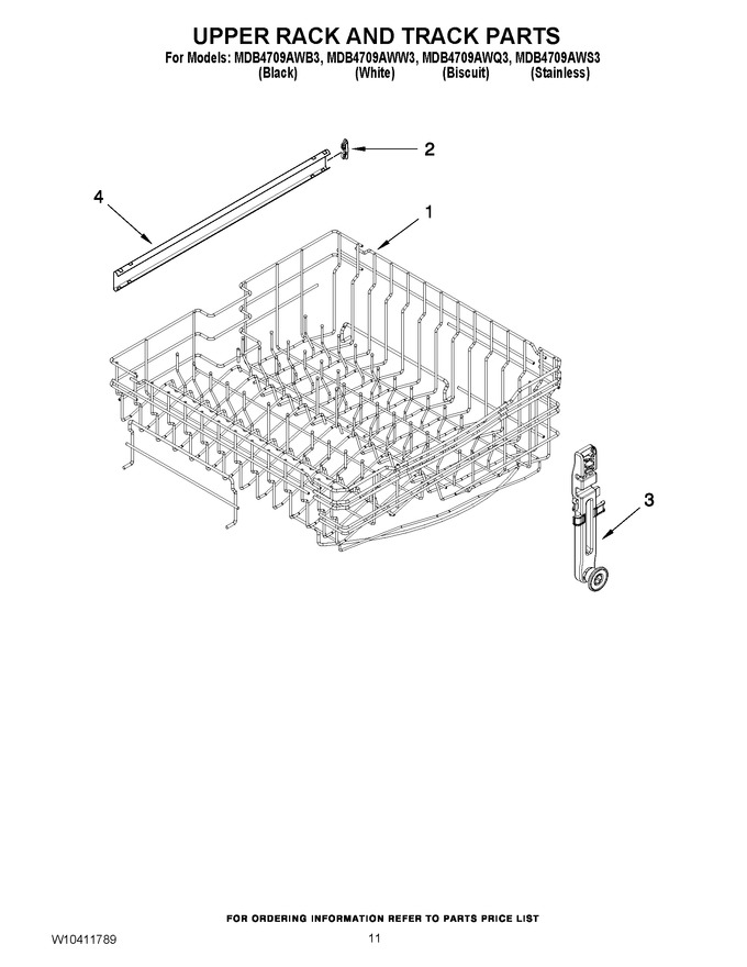 Diagram for MDB4709AWB3