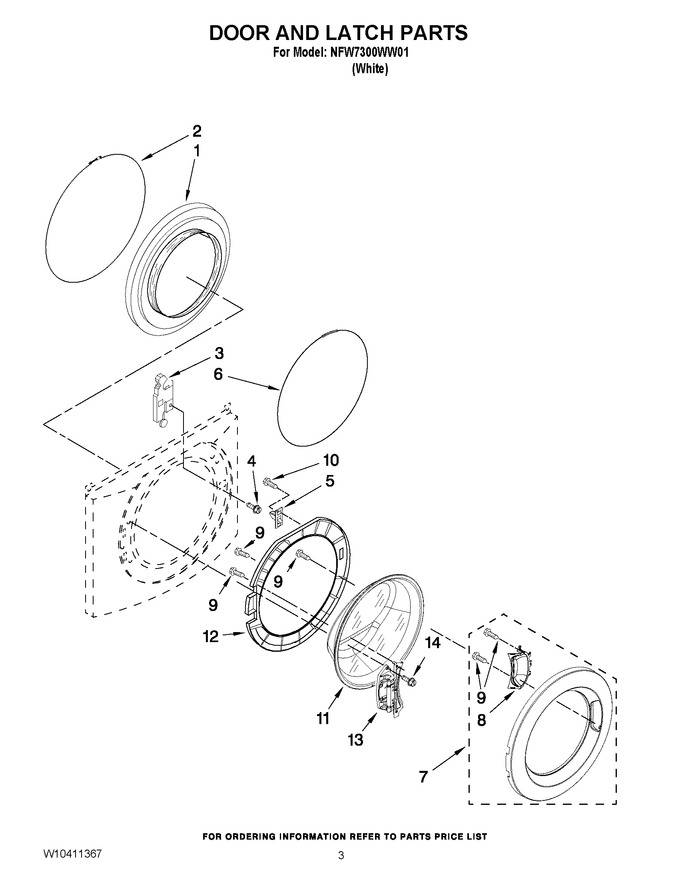 Diagram for NFW7300WW01