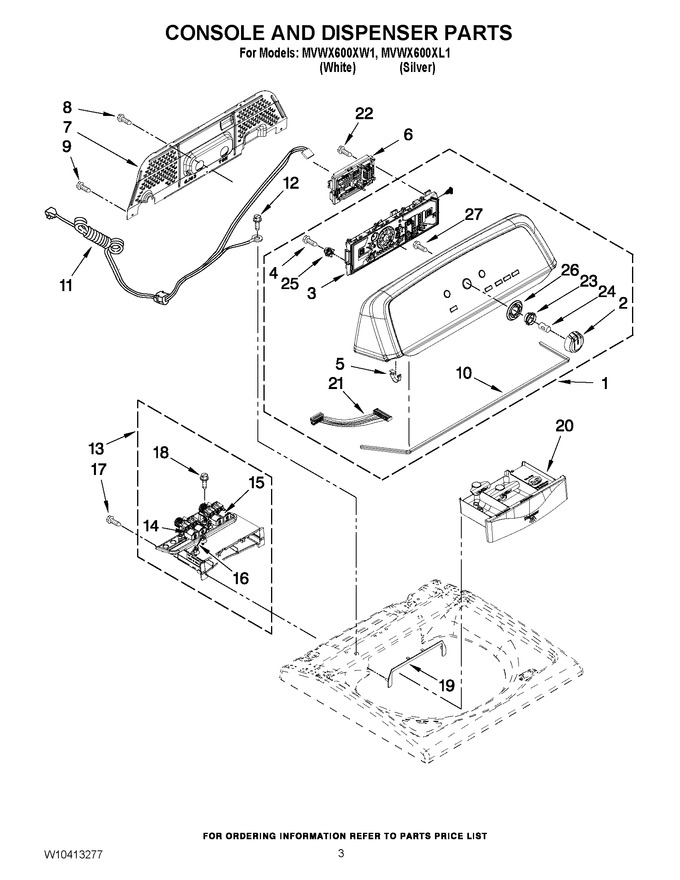 Diagram for MVWX600XL1