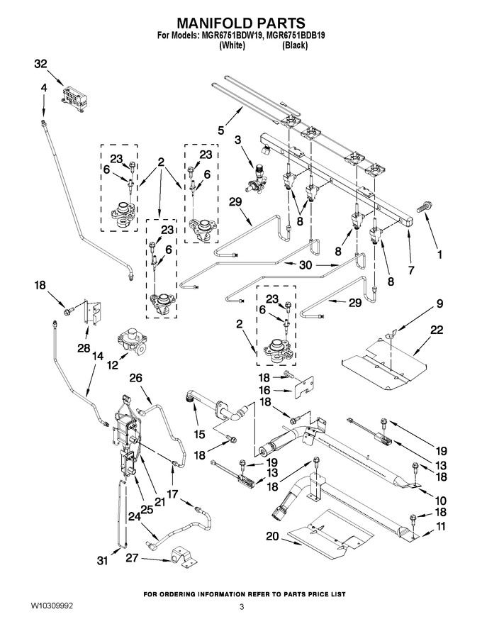 Diagram for MGR6751BDW19