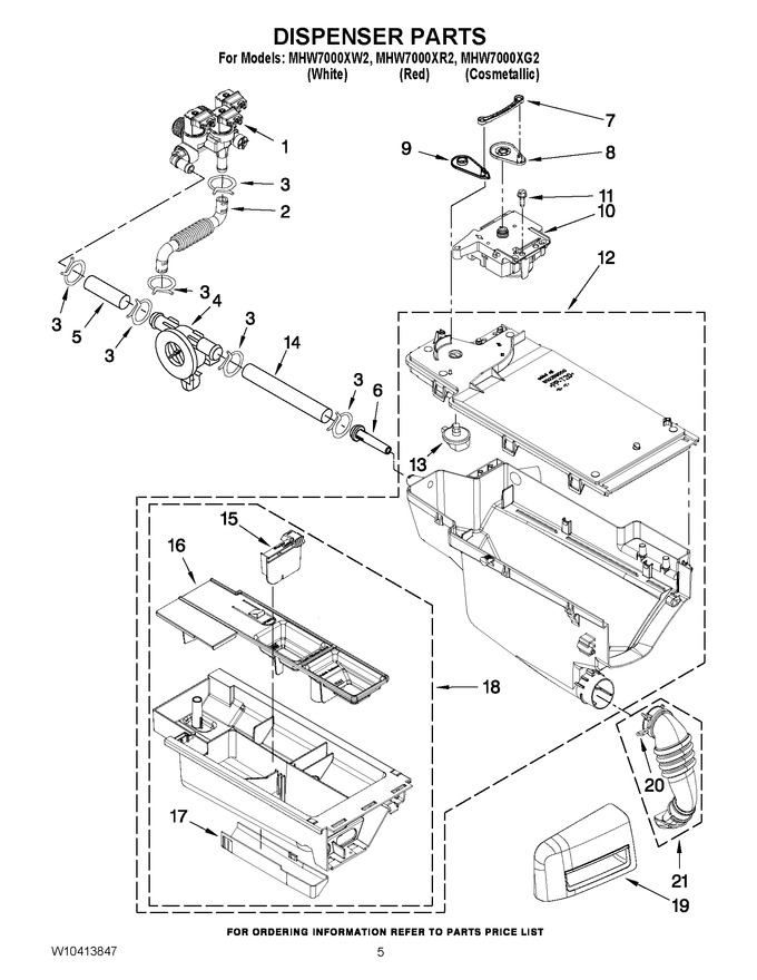Diagram for MHW7000XW2