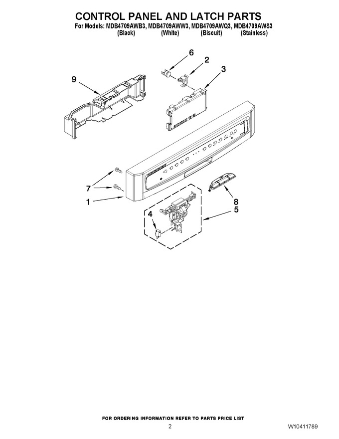 Diagram for MDB4709AWS3