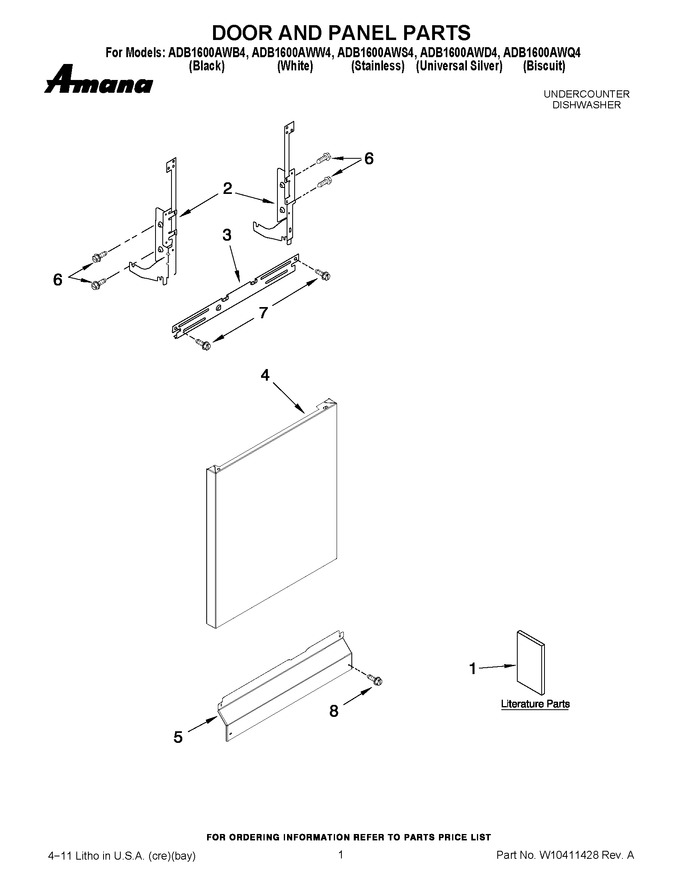 Diagram for ADB1600AWB4