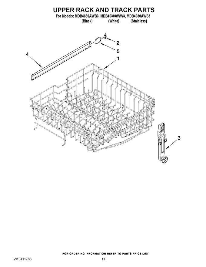 Diagram for MDB4630AWW3