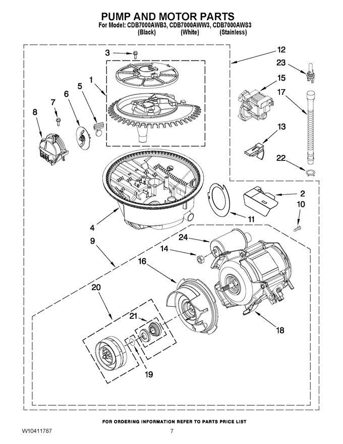 Diagram for CDB7000AWB3