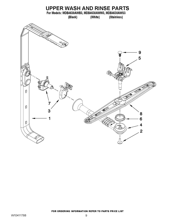 Diagram for MDB4630AWW3