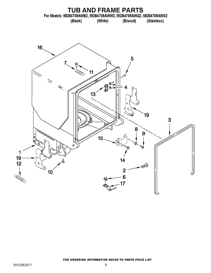 Diagram for MDB4709AWB2