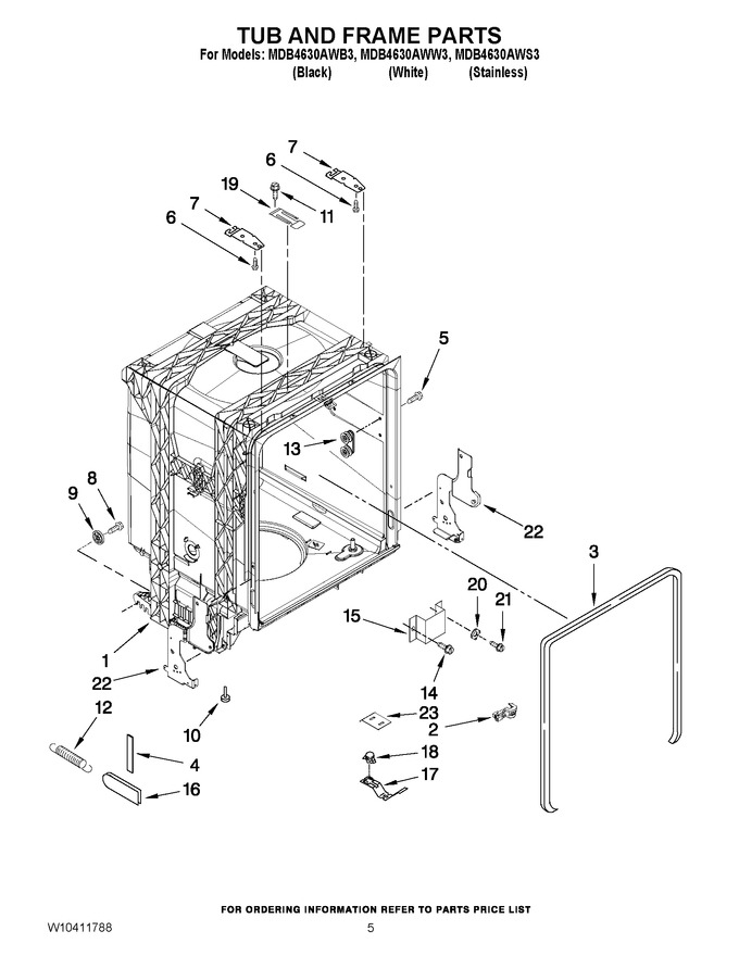 Diagram for MDB4630AWB3