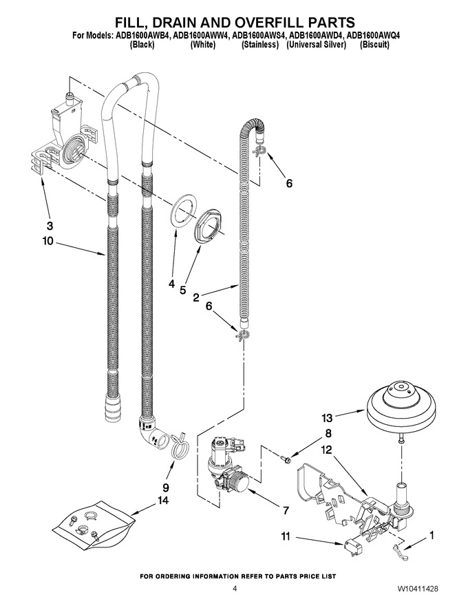 Diagram for ADB1600AWB4