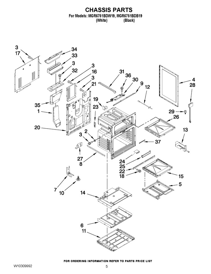 Diagram for MGR6751BDW19