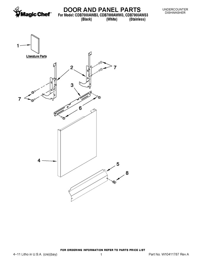 Diagram for CDB7000AWB3