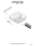 Diagram for 10 - Lower Rack Parts