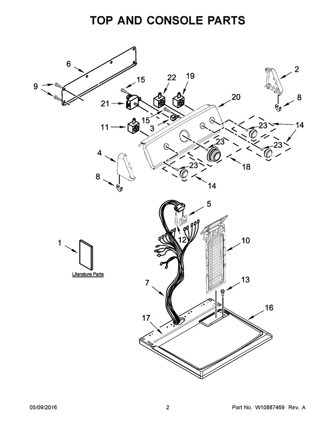 Diagram for MGDC415EW2