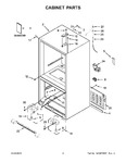 Diagram for 02 - Cabinet Parts