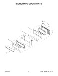 Diagram for 04 - Microwave Door Parts