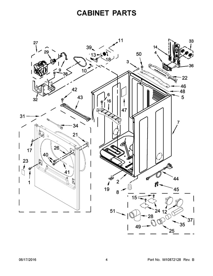 Diagram for YMEDB835DW3