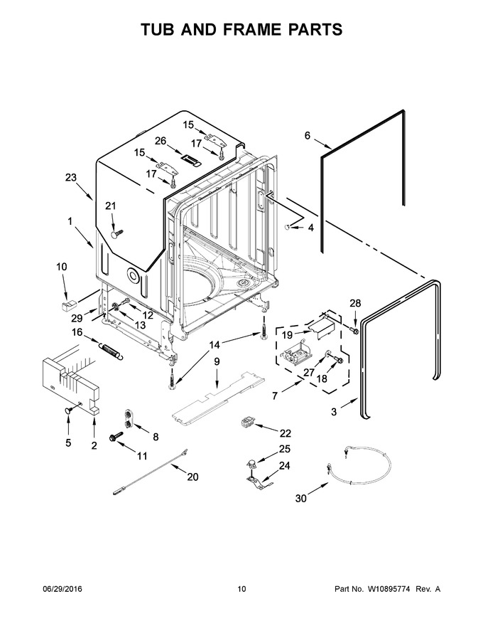 Diagram for MDB8979SFZ0