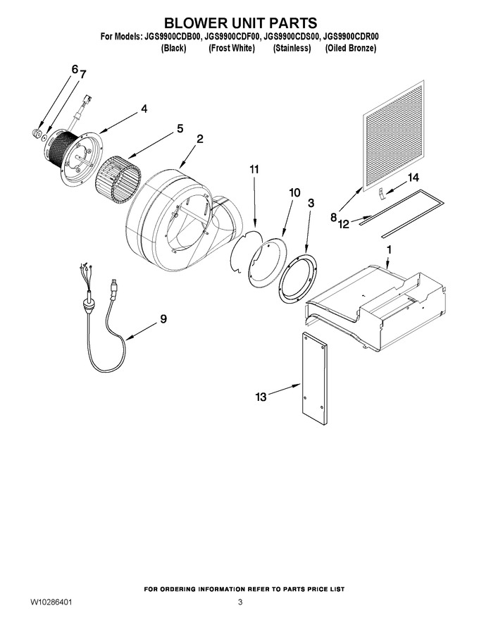 Diagram for JGS9900CDS00