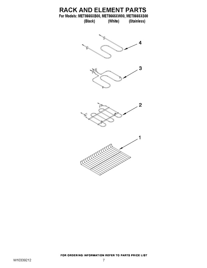 Diagram for MET8665XW00