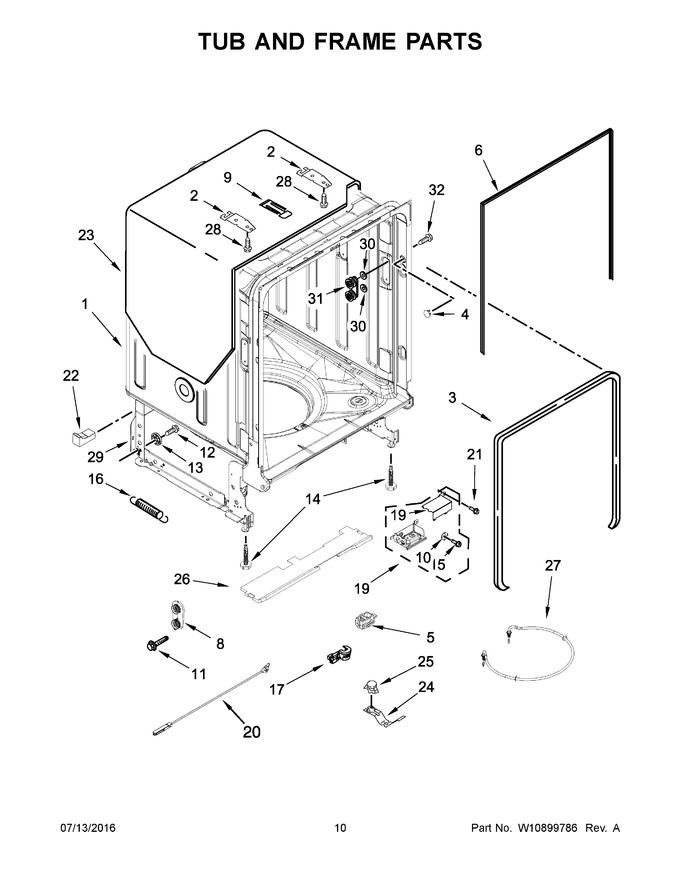 Diagram for MDB4949SDZ0