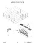 Diagram for 10 - Lower Rack Parts
